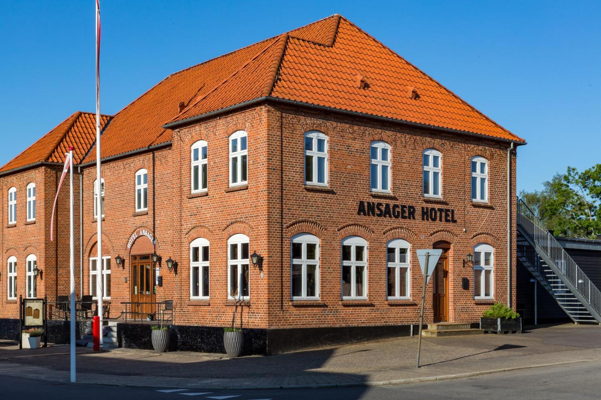 Ansager Hotel Og Hytteby Exterior foto